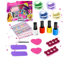 Pronice NAIGŲ LAIKYMO RINKINYS, PATARIMAI GLITTER LIPDUKAI