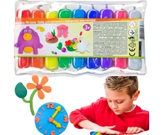 Plastilinas Lovin Air Ligh Clay ETC70136, įvairių spalvų