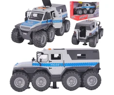 Maksik Maksim Važiuoklė 8 ratukų policijos 27 cm šviesų/garso RJ5529B 07114
