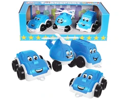 Technok Plastikinių mini mašinėlių rinkinys 5804 - 3 vnt