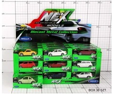 Welly automodelis 1:60-64