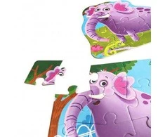 Dėlionė Roter Kafer MaxI Puzzle 2w1 Zoo Animal RK1080- 02