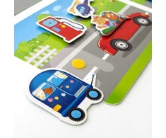 Roter Kafer Maksik Transporto stalo žaidimas: Velcro žaidimas