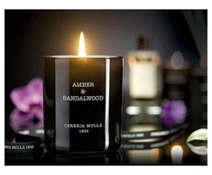 Cereria Molla 1899 Cereria Mollá Amber &amp; Sandalwood kvapioji žvakė 230 g