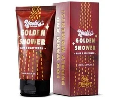 Dick Johnson Golden Shower plaukų ir kūno prausiklis 150 ml