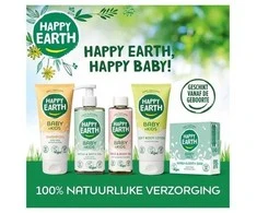 Happy Earth kūno losjonas kūdikiams ir vaikams 200 ml
