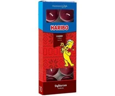 Haribo Duftkerzen Haribo Cherry Cola Winter Edition arbatinės žvakės 10 vnt