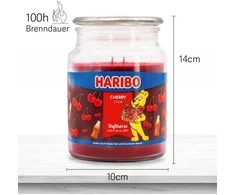 Haribo Duftkerzen Haribo Cherry Cola žvakė - 510g