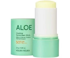 Holika Holika Aloe Cooling Sunscreen Stick SPF 50+ kremas nuo saulės 23 g