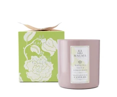 Magma London Baltas Tea Sage &amp; Lemongrass žvakė 380 ml