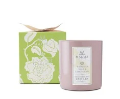 Magma London Baltas Tea Sage &amp; Lemongrass žvakė 380 ml