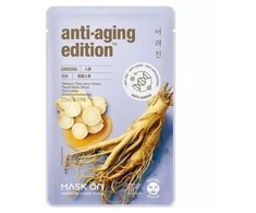 Mask On Paris Anti-Aging Edition Ginseng veido kaukė
