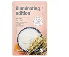 Mask On Paris Illuminating Edition Rice lakštinė veido kaukė