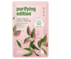 Mask On Paris Purifying Edition Žalias Tea veido kaukė