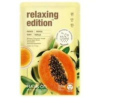 Mask On Paris Relaxing Edition Papaya veido kaukė
