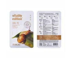 Mask On Paris Vitality Edition Snail veido kaukė