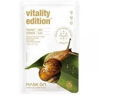 Mask On Paris Vitality Edition Snail veido kaukė