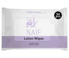 Naif Natural Skincare Naïf Lotion Wipes servetėlės 54 vnt