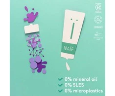 Naif Natural Skincare Naïf prausimosi gelis kūdikiams ir vaikams 15 ml