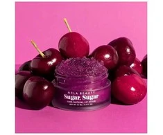 Ncla Beauty NCLA Sugar Sugar Juodas Cherry lūpų šveitiklis 15 ml