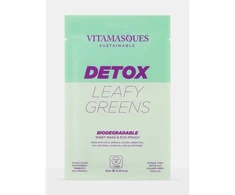 Vitamasques Detox Leafy Greens biologiškai suyranti lakštinė veido kaukė