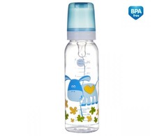 CANPOL BABIES buteliukas Cheerful animals 250ml 12m+ 11/841prz