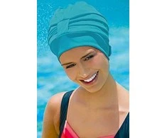 Fashy Kepuraitė plauk. Fabric Swim PE 3473 52 turq