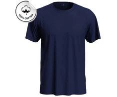 4Wrk Medvilniniai darbo marškinėliai Navy 145g