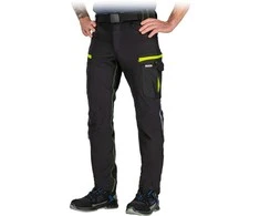 LEBER &amp; HOLLMAN Elastinės darbo kelnės su nailonu TRACER