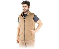 Reis 280g/m² fliso apsauginė liemenė smėlio