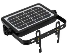 BEMKO SOLAR 5W 4000K 500LM IP65 PIR juodas LED prožektorius