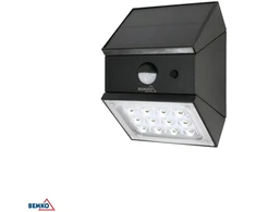 BEMKO SOLAR RUBIC 2.5W 3000/4000/6000K 300LM IP65 PIR LED prožektorius (juodas))
