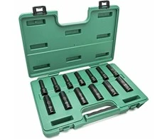 1/2" Prailgintų smūginių galvučių rinkinys (10-24mm)(13vnt) SATA