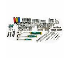 1/4'' + 3/8'' + 1/2'' Galvučių su antgaliais rinkinys Sata 180vnt. šešiakampės