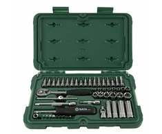 1/4" galvučių rinkinys SATA (52vnt)