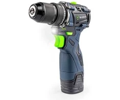 16,8 V suktuvas-gręžtuvas WUBER su 2x1,5Ah Li-ion baterijom