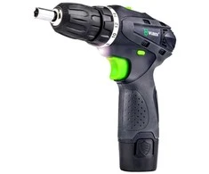 18 V suktuvas-gręžtuvas WUBER su 2x1,5Ah Li-ion baterijom
