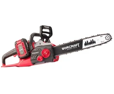 Akumuliatorinis grandininis pjūklas Worcraft 40V (20V+20V) LI-ION