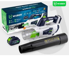 Akumuliatorinis lapų pūstuvas Wuber W04400 su baterija ir įkrovikliu