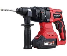 Akumuliatorinis perforatorius WORCRAFT 20V Li-ion, 4.0Ah