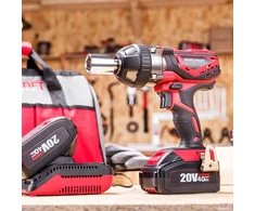 Akumuliatorinis smūginis veržliasukis Worcraft 20V LI-ION