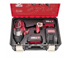 Akumuliatorinis smūginis veržliasukis Worcraft 3/4'' 1800Nm 20V LI-ION (XCUBE dėžė)