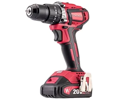 Akumuliatorinis suktuvas-gręžtuvas WORCRAFT CHD-S20LiB 20V LI-ION, 2x2.0Ah