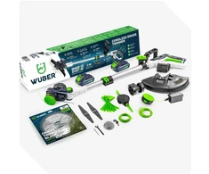 Akumuliatorinis trimeris WUBER, 20V, 2x2.0Ah