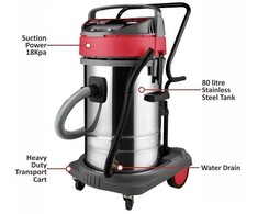 Dulkių siurblys Worcraft VC30-80 80L 3000W