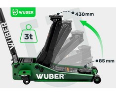Hidraulinis žemo profilio domkratas Wuber W22022 85-430mm, 3t