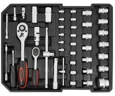 Meistro įrankių rinkinys NOTIG TOOLS N4801, 187vnt.