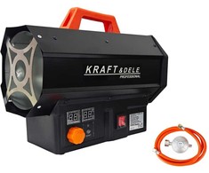 KRAFT &amp; DELE Dujinis šildytuvas su termostatu Kraft&amp;Dele KD1173, 25 kW