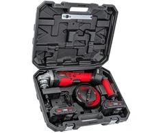 Red Technic Akumuliatorinis kampinis šlifuoklis Raudona Technic RTSZK0140, 21V Li-ion 125mm