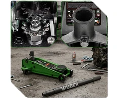 Žemo profilio 3 t hidraulinis domkratas Wuber W22048, 140-460mm